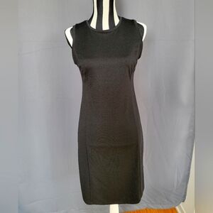 Old Navy Black Sleeveless Midi Dress